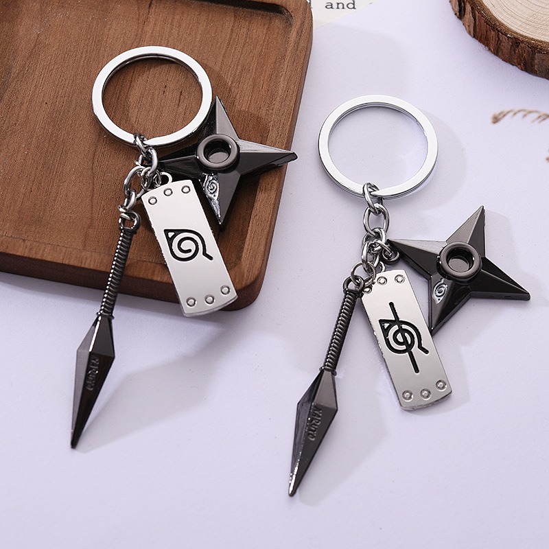 Car Accessories Japan - Bandai Anime Naruto Anahtarlık Araba Anahtar