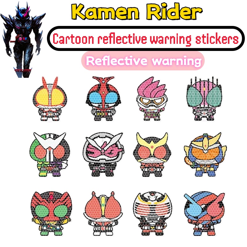 Car Accessories Japan - Kişiselleştirilmiş Kamen Rider araba etiketi, araba