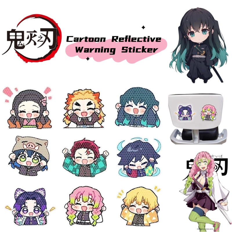Car Accessories Japan - Demon Slayer çizgi film karakterli araba