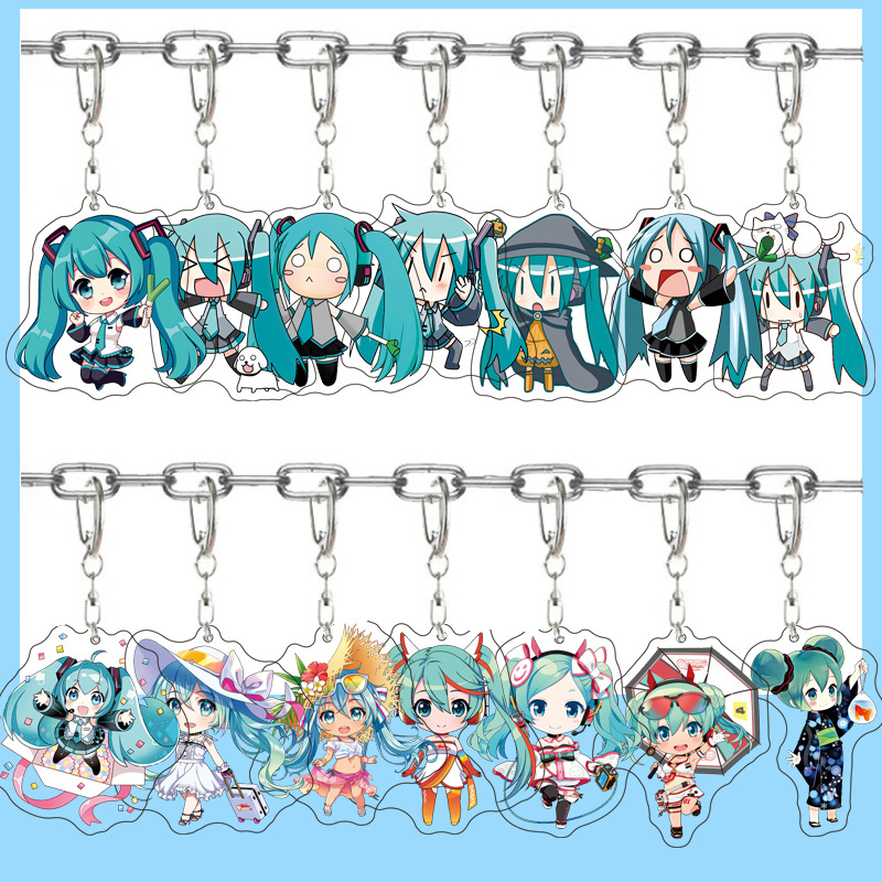 Car Accessories Japan - Hatsune Miku Anime Akrilik Sevimli Şekil