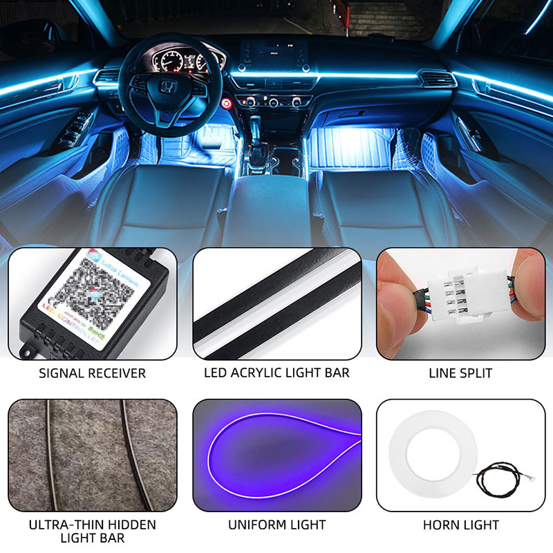 6/18in1 Symphony araç ambiyans - Car Accessories Zone incelemesi ve fiyatı